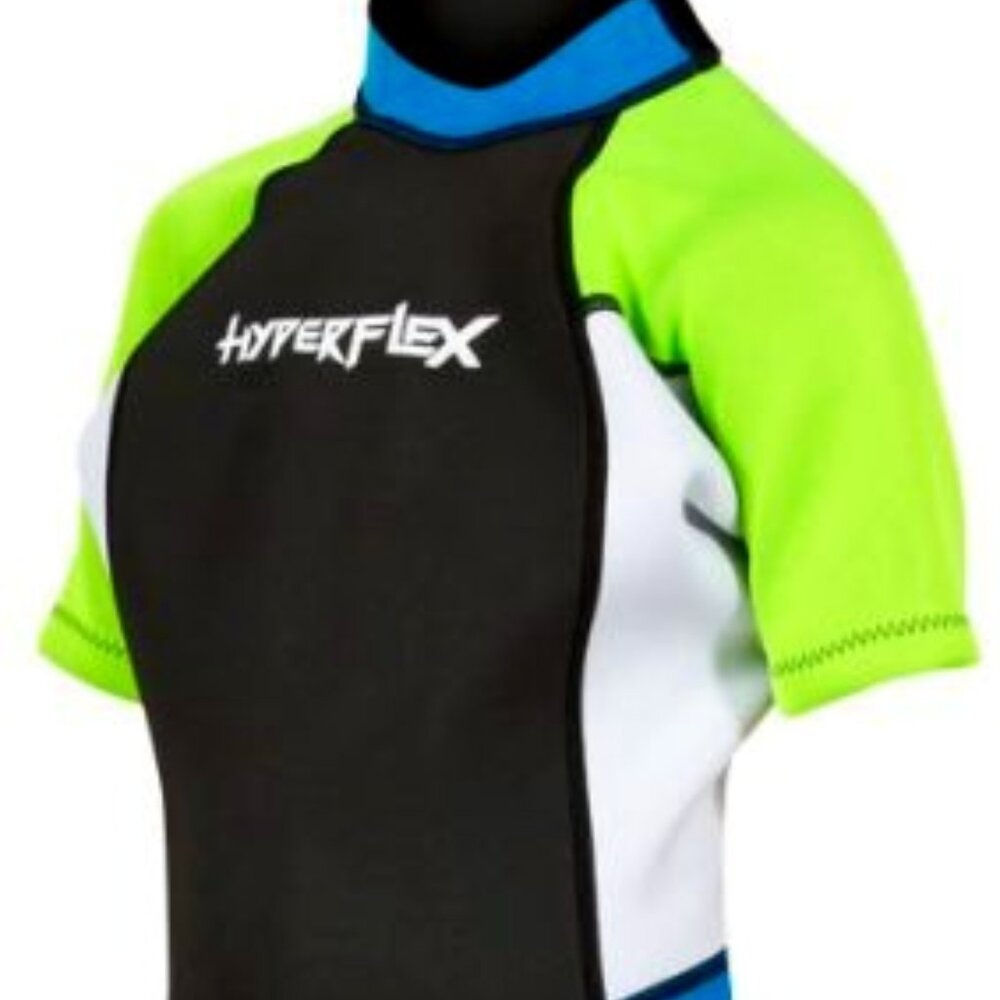 LIKE NEW GENUINE HYPERFLEX ACCESS SHORTY KIDS WETSUIT SIZE 6